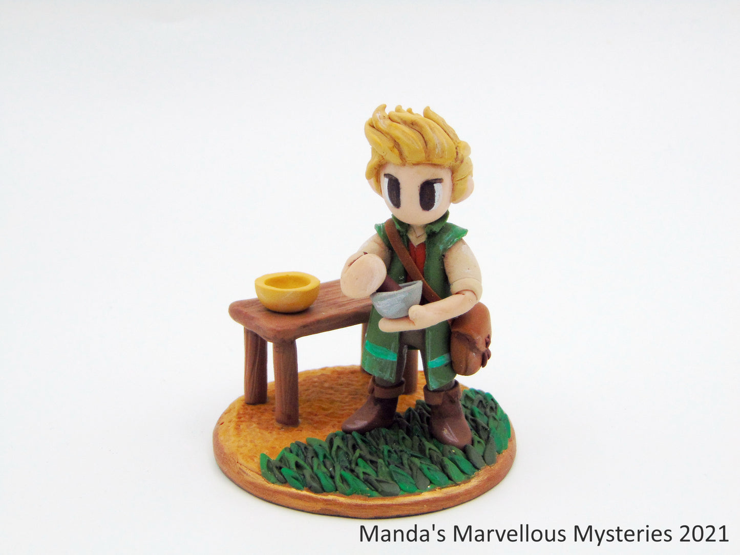 Octopath Traveler Inspired Character Figurine