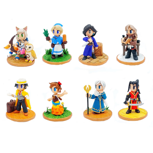 Octopath Traveler II Character Figurine